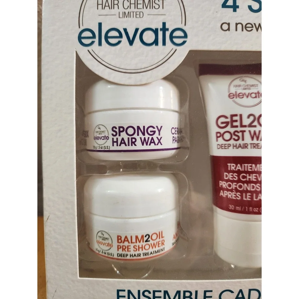 Hair Chemist Limited Elevate 4 Step Gift Set NEW‎